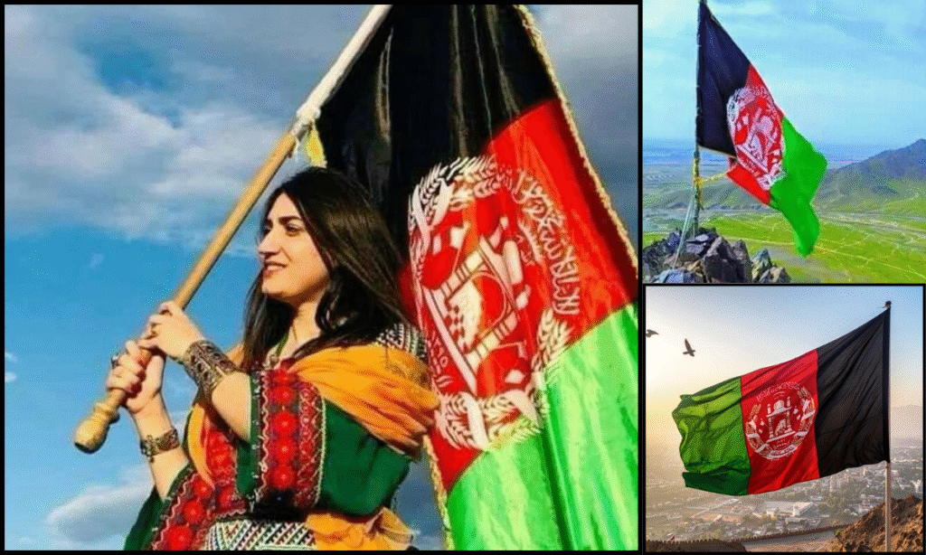 Afghanistan Flag DP