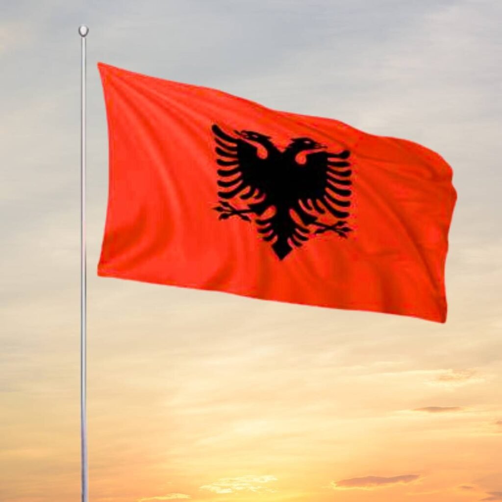 Albania Flag DP Photos