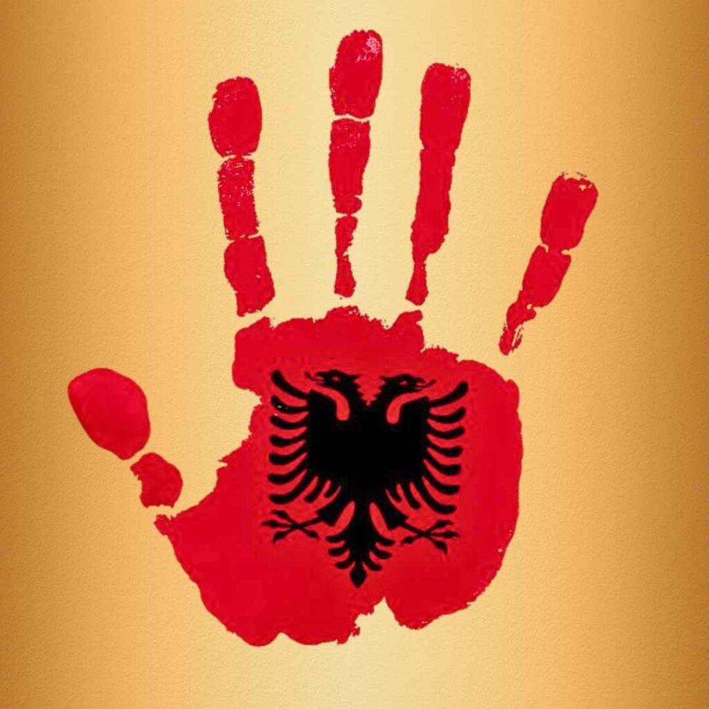 Albania Flag DP Photos