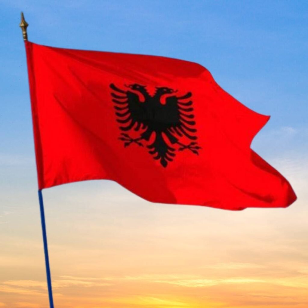 Albania Flag DP Photos