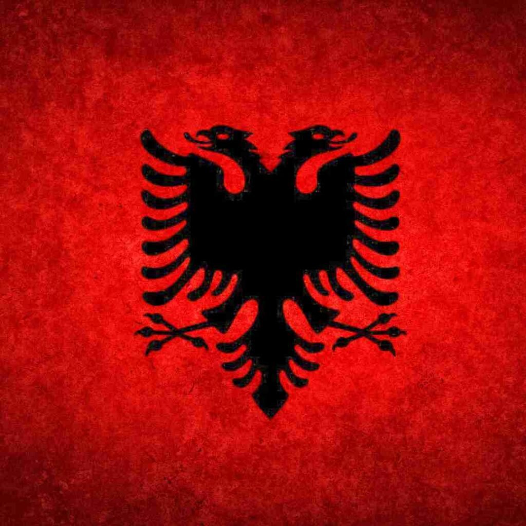 Albania Flag Wallpaper