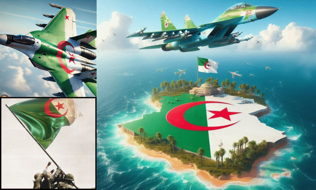 Algeria Flag DP