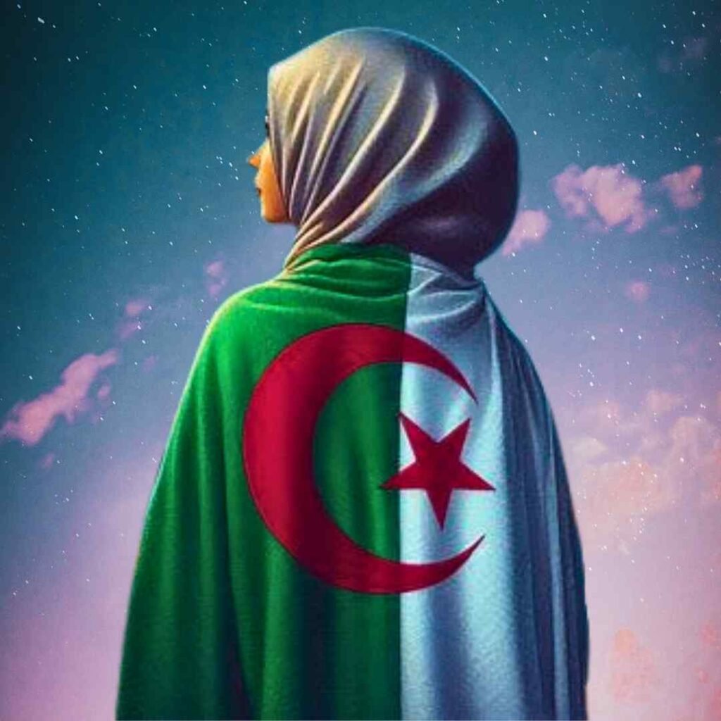 Algeria Flag DP