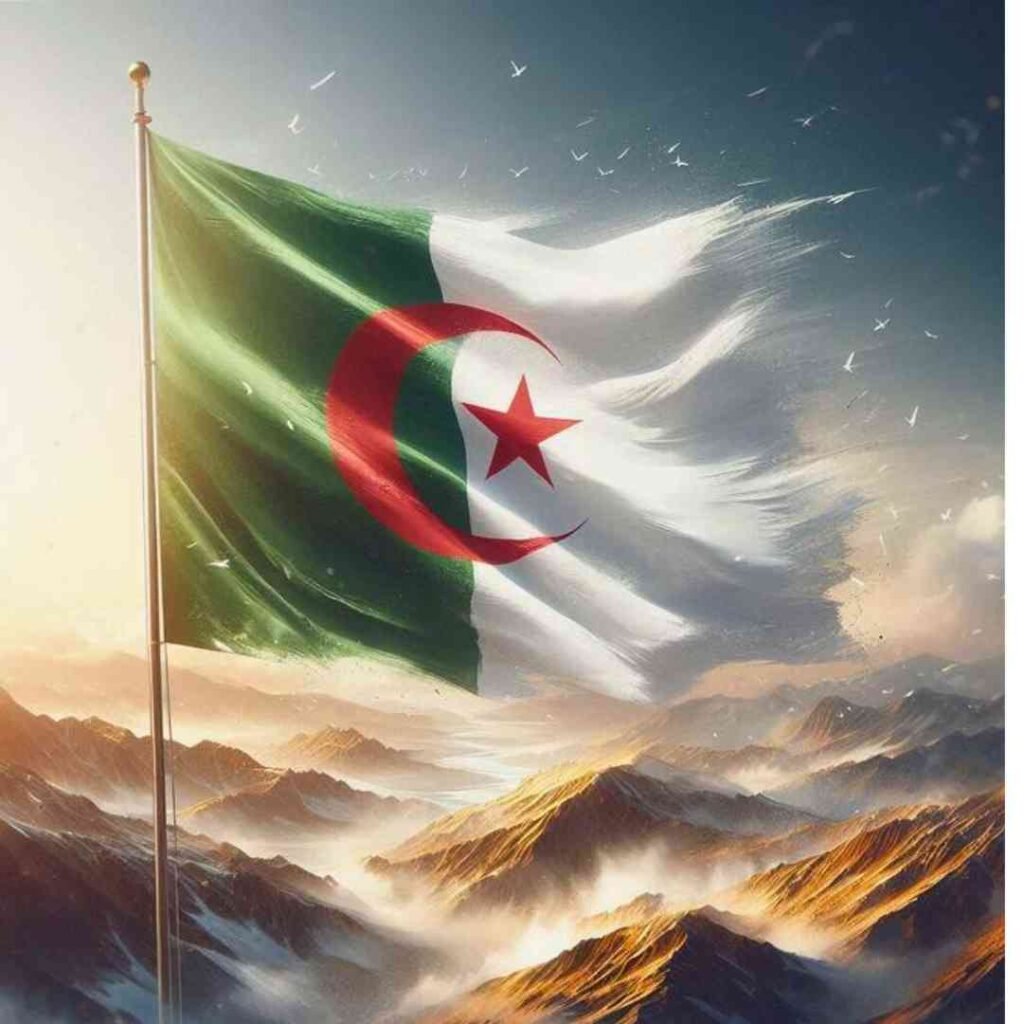 Algeria Flag DP