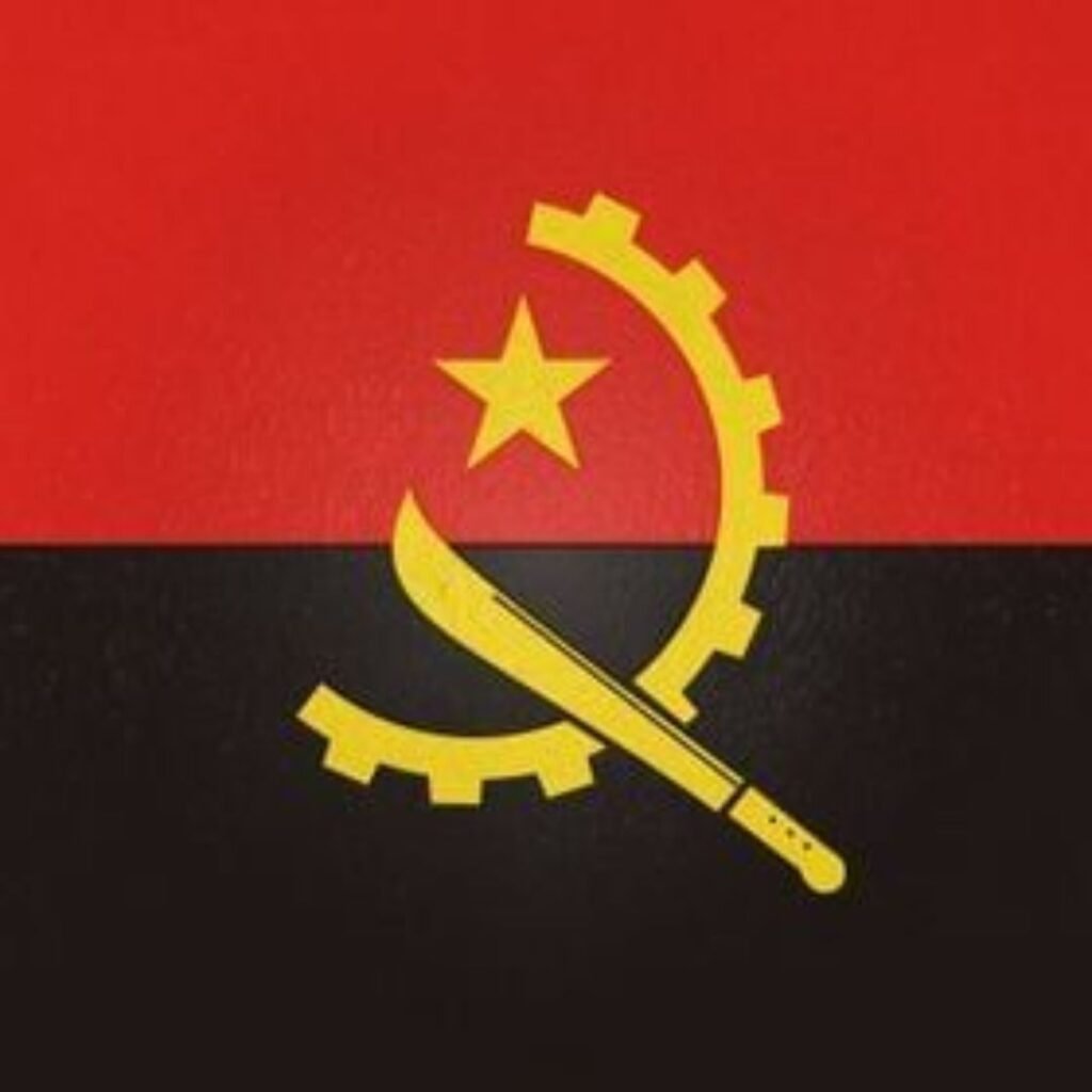 Angola Flag Colors