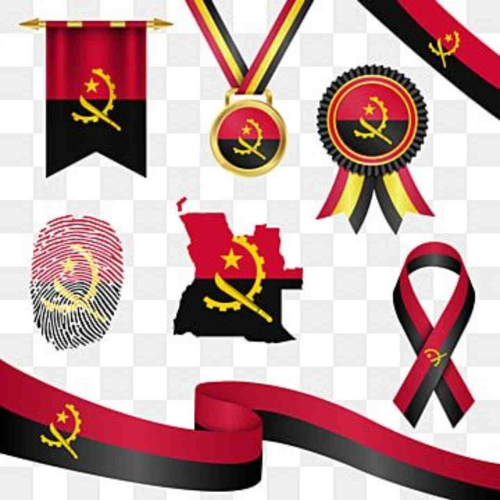 Angola Flag DP