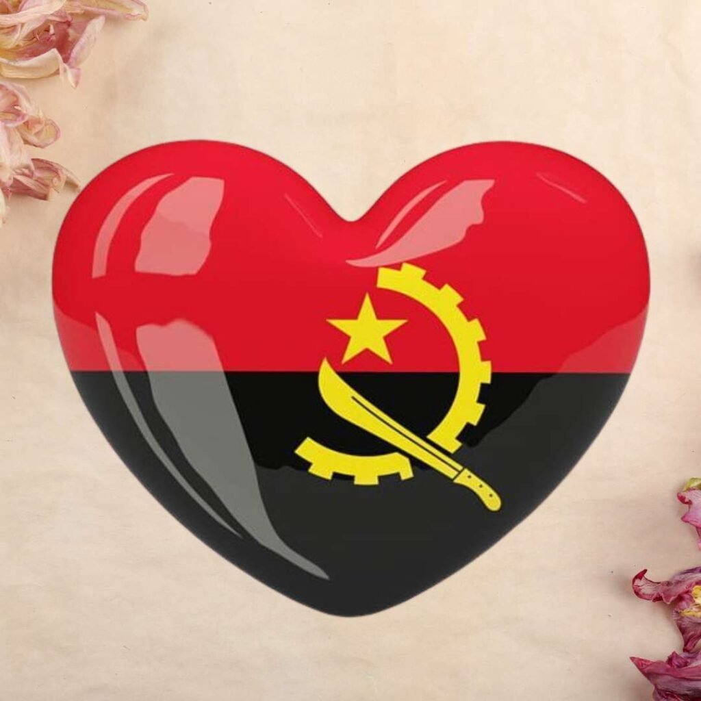 Angola Flag Colors