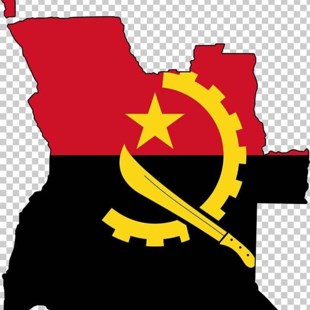 Angola Flag Colors