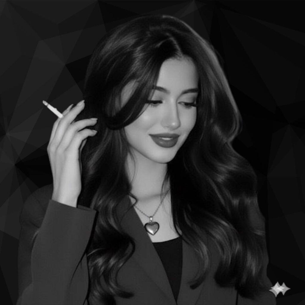 Stylish Attitude Girls DP Black