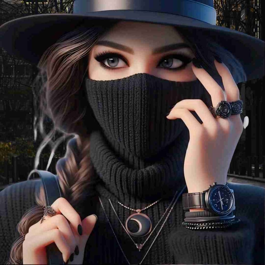 Attitude Girls DP Black Pics