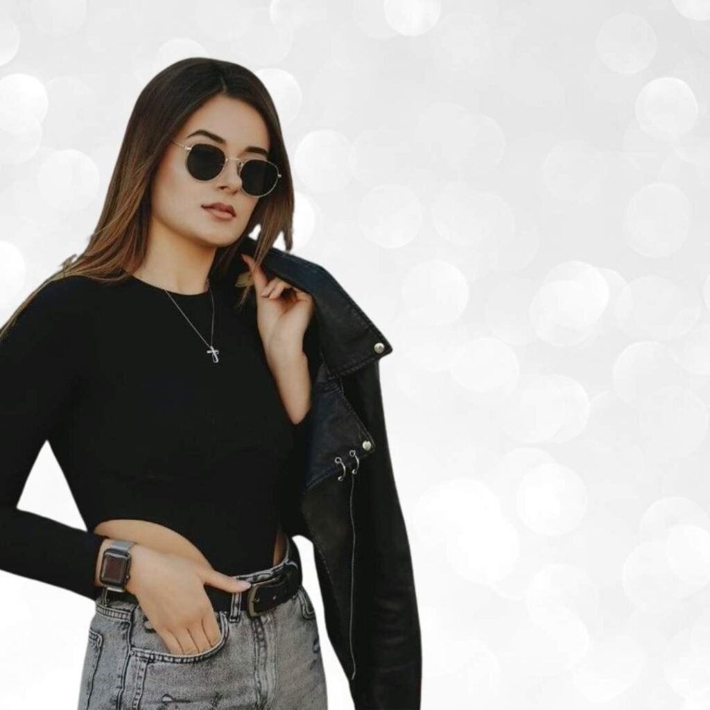 Attitude Girls DP Black And White