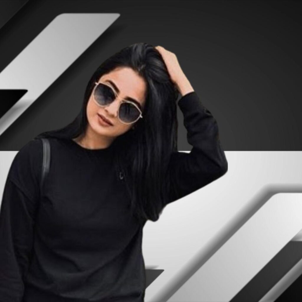 Attitude Girls DP Black And White