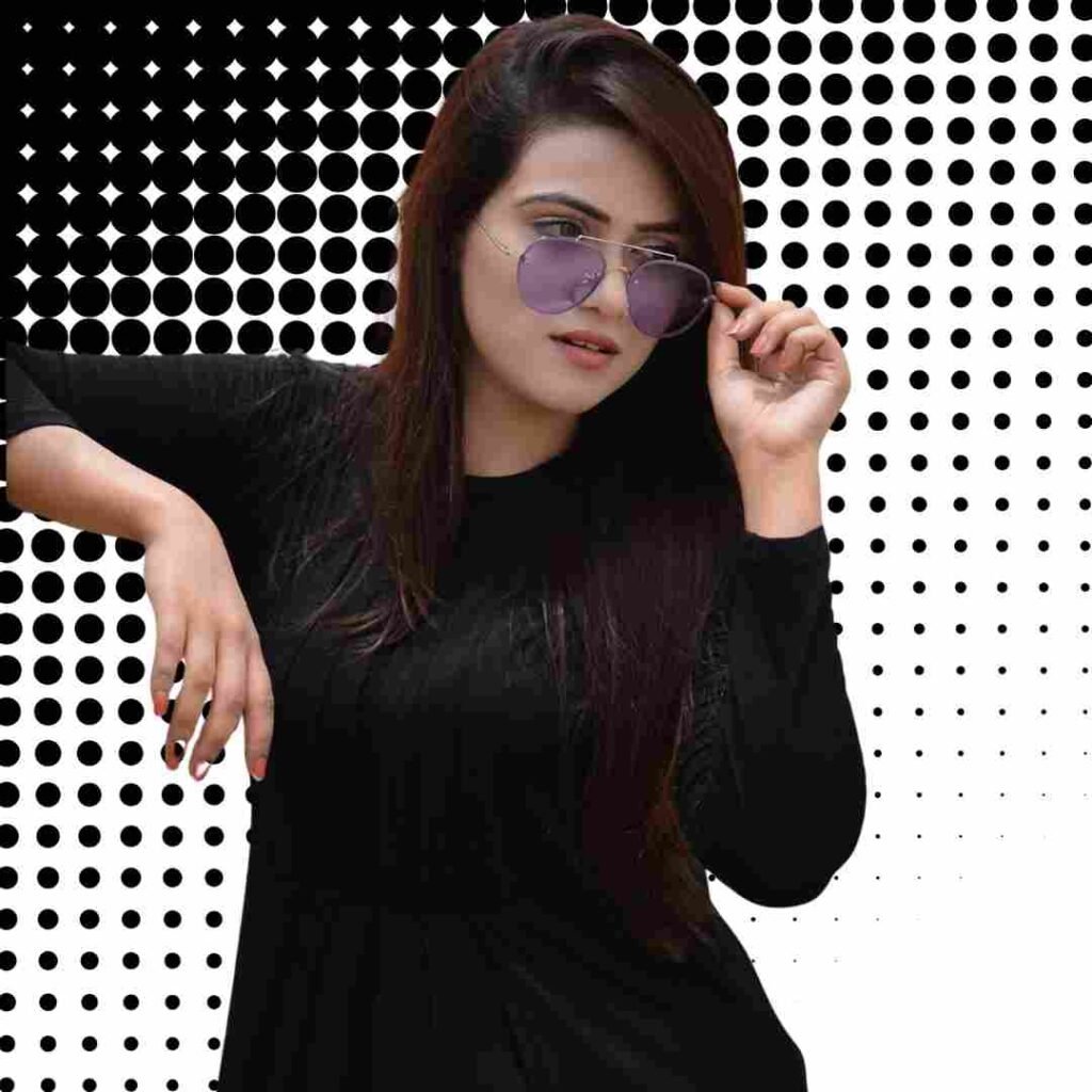 Attitude Girls DP Black And White