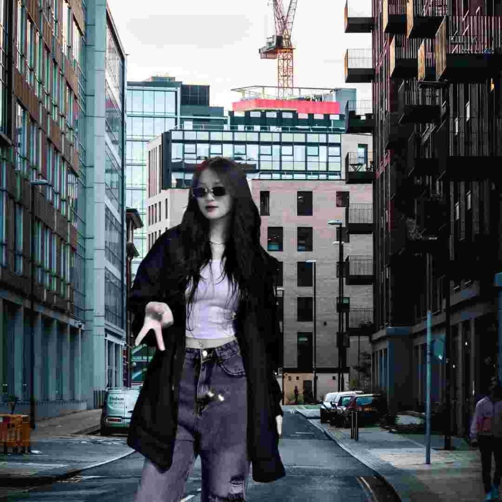 Attitude Girls DP Black And White