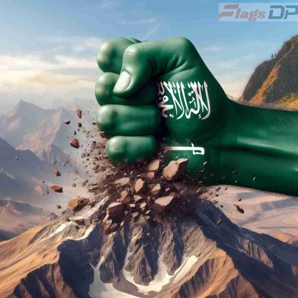 Saudi Arabia Flag DP