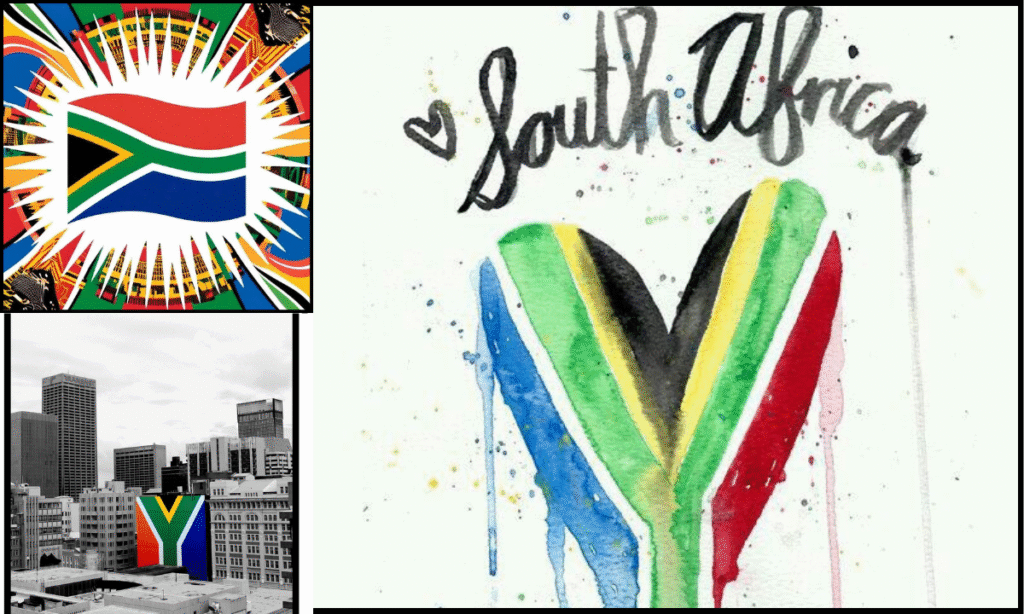 South Africa Flag DP