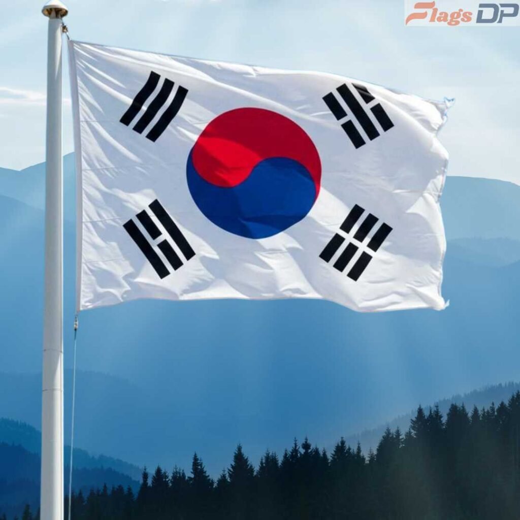 South Korea Flag DP Photos