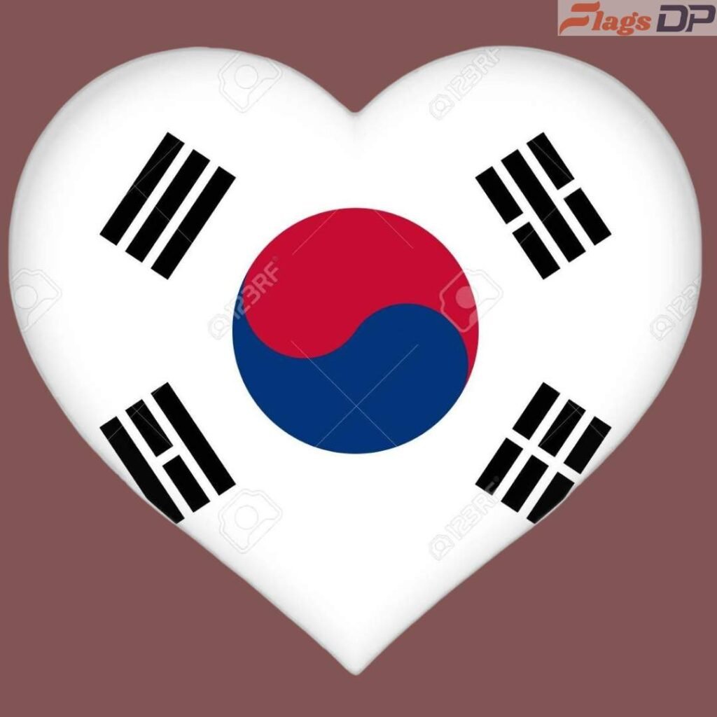 South Korea Flag DP Pics