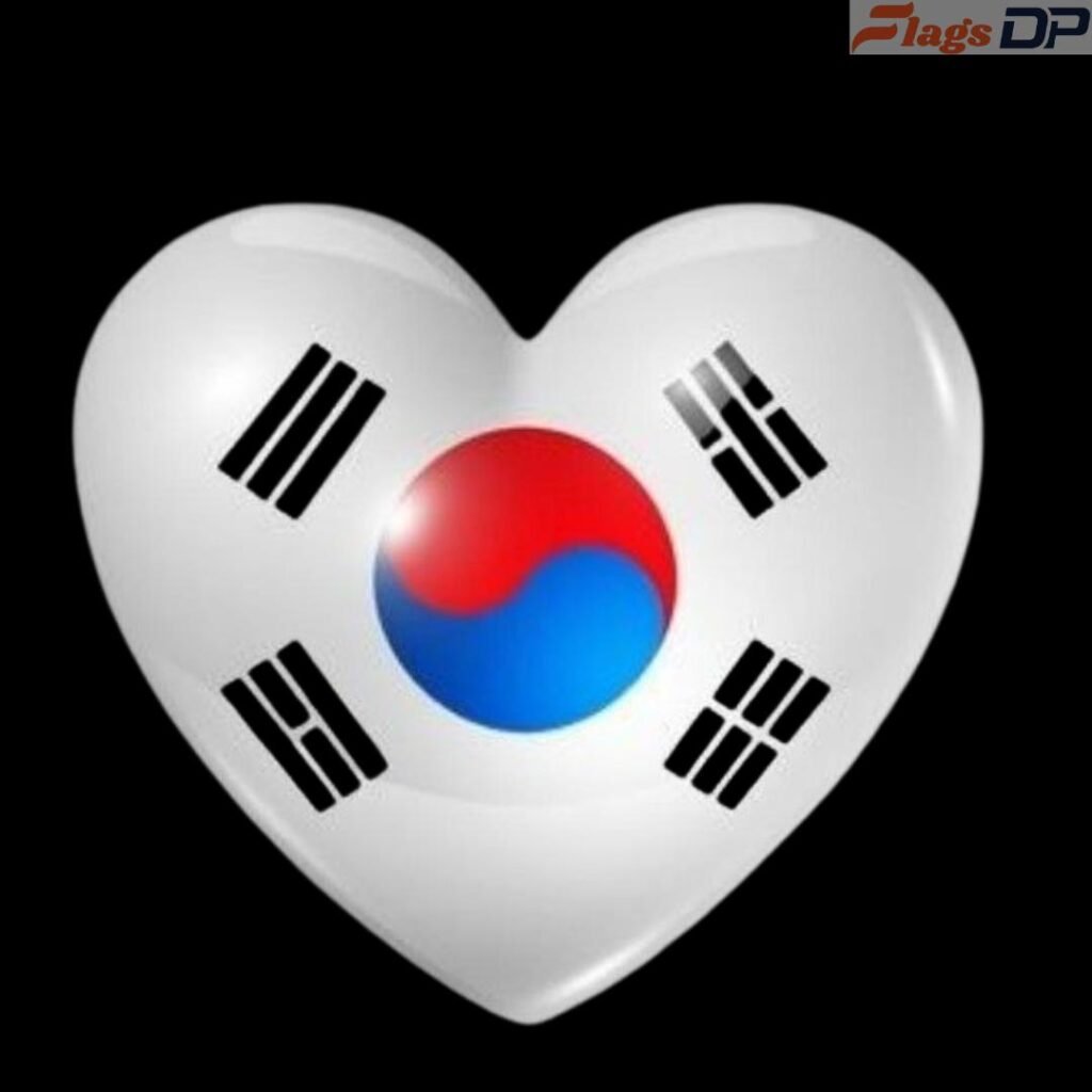 South Korea Flag DP Pics