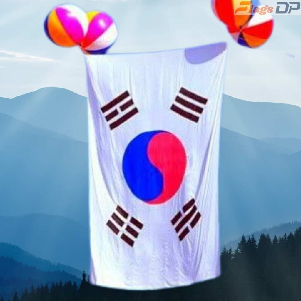 South Korea Flag DP Photos