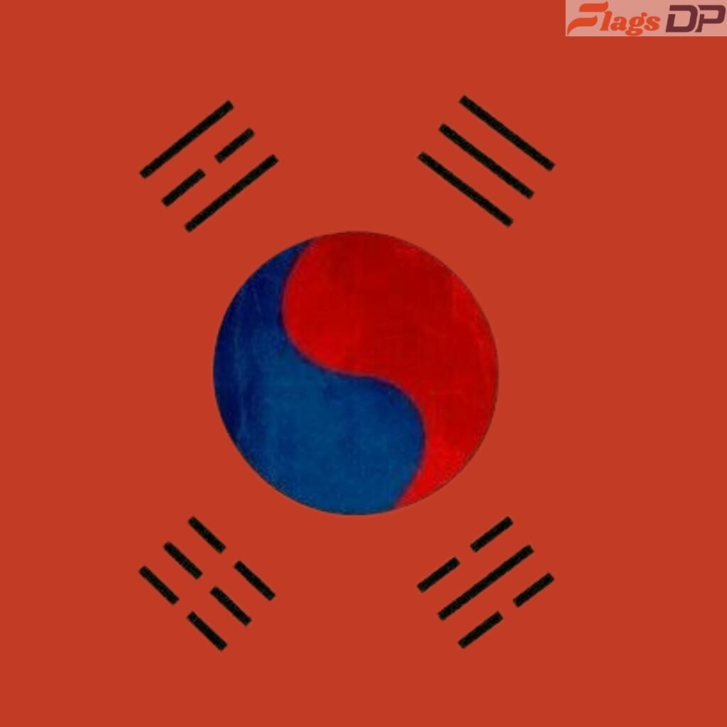 South Korea Flag DP