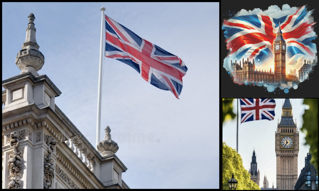 United Kingdom Flag DP