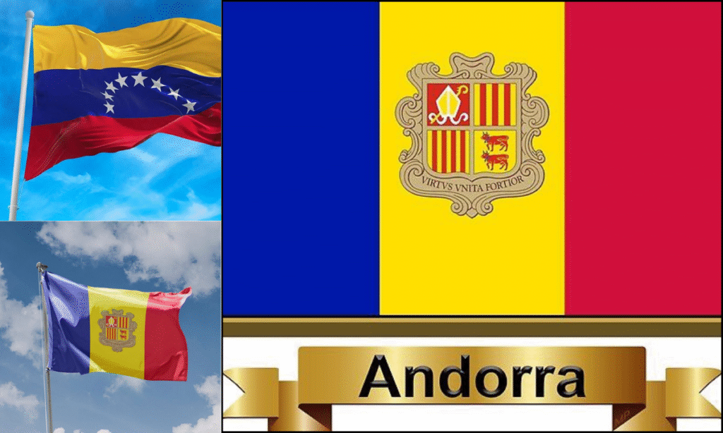 Andorra Flag DP