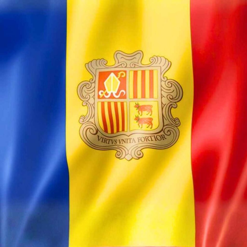 Andorra Flag DP