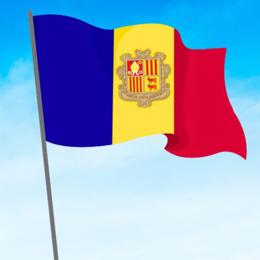 Andorra Flag DP Download