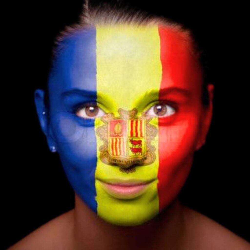 Andorra Flag DP