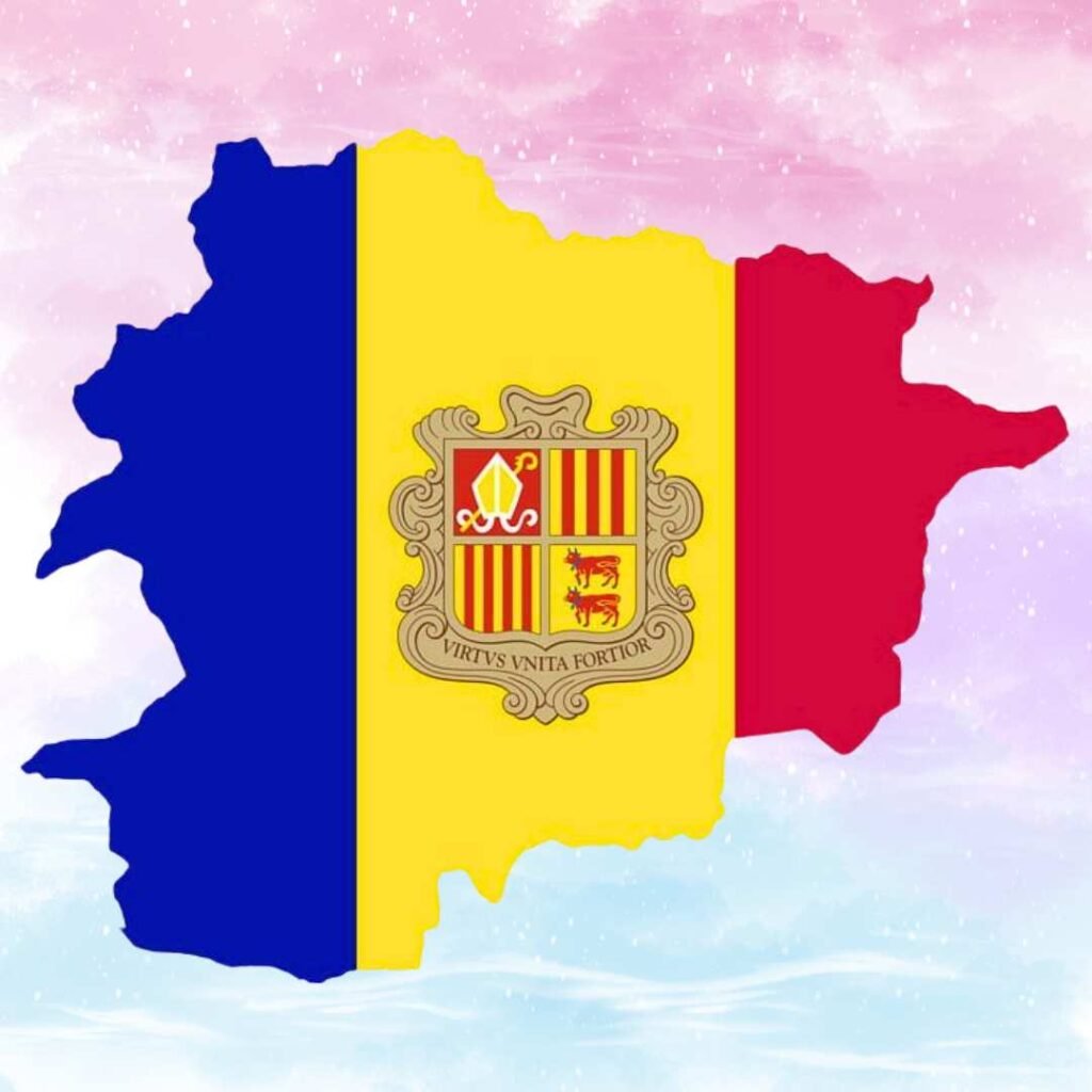 Andorra Flag DP