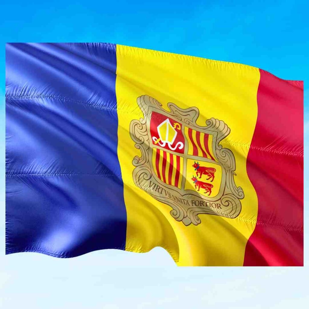 Andorra Flag DP