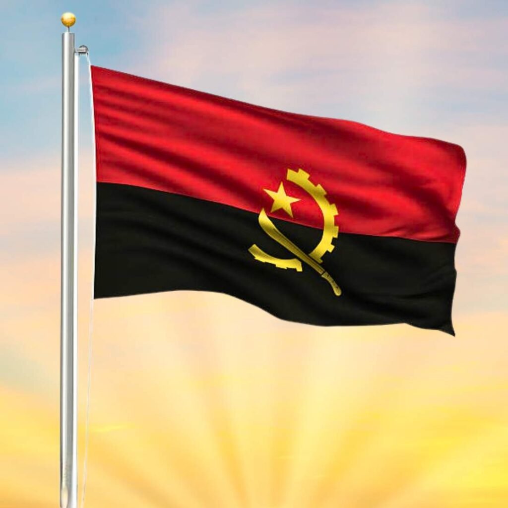 Angola Flag DP