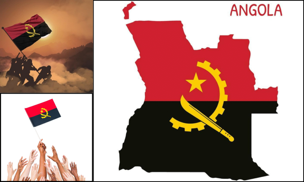 Angola Flag DP