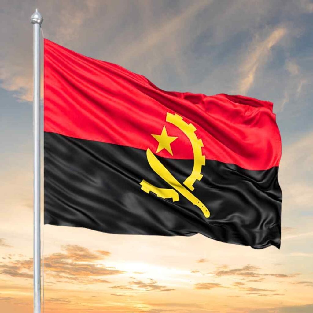 Angola Flag DP