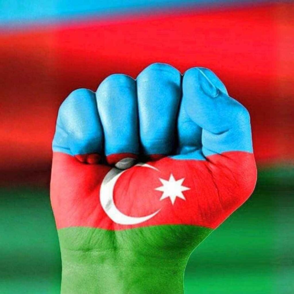 Azerbaijan Flag DP Photos