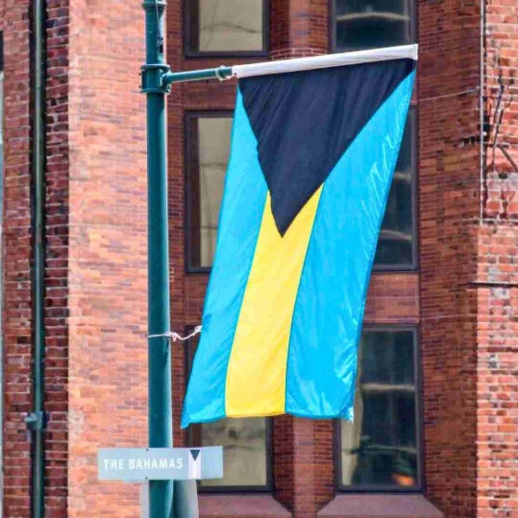 Bahamas Flag DP