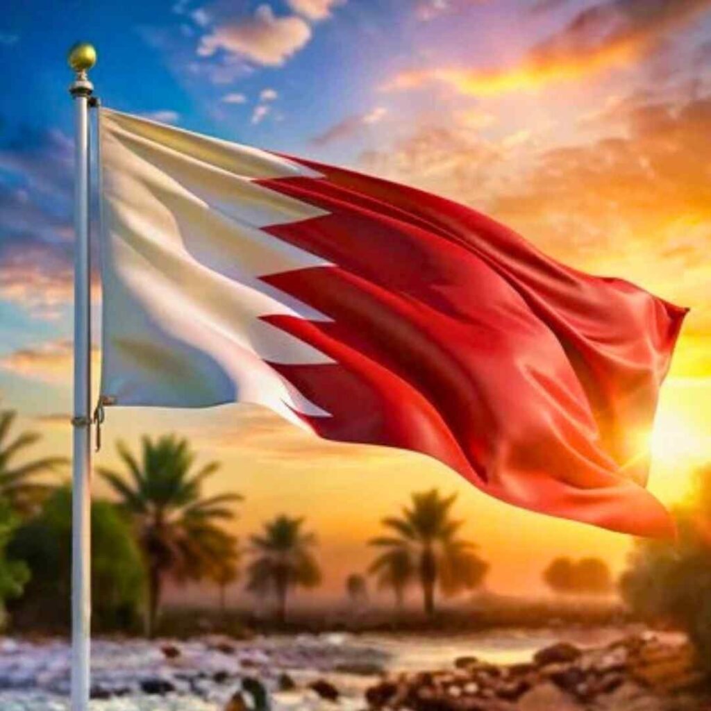Bahrain Flag Logo