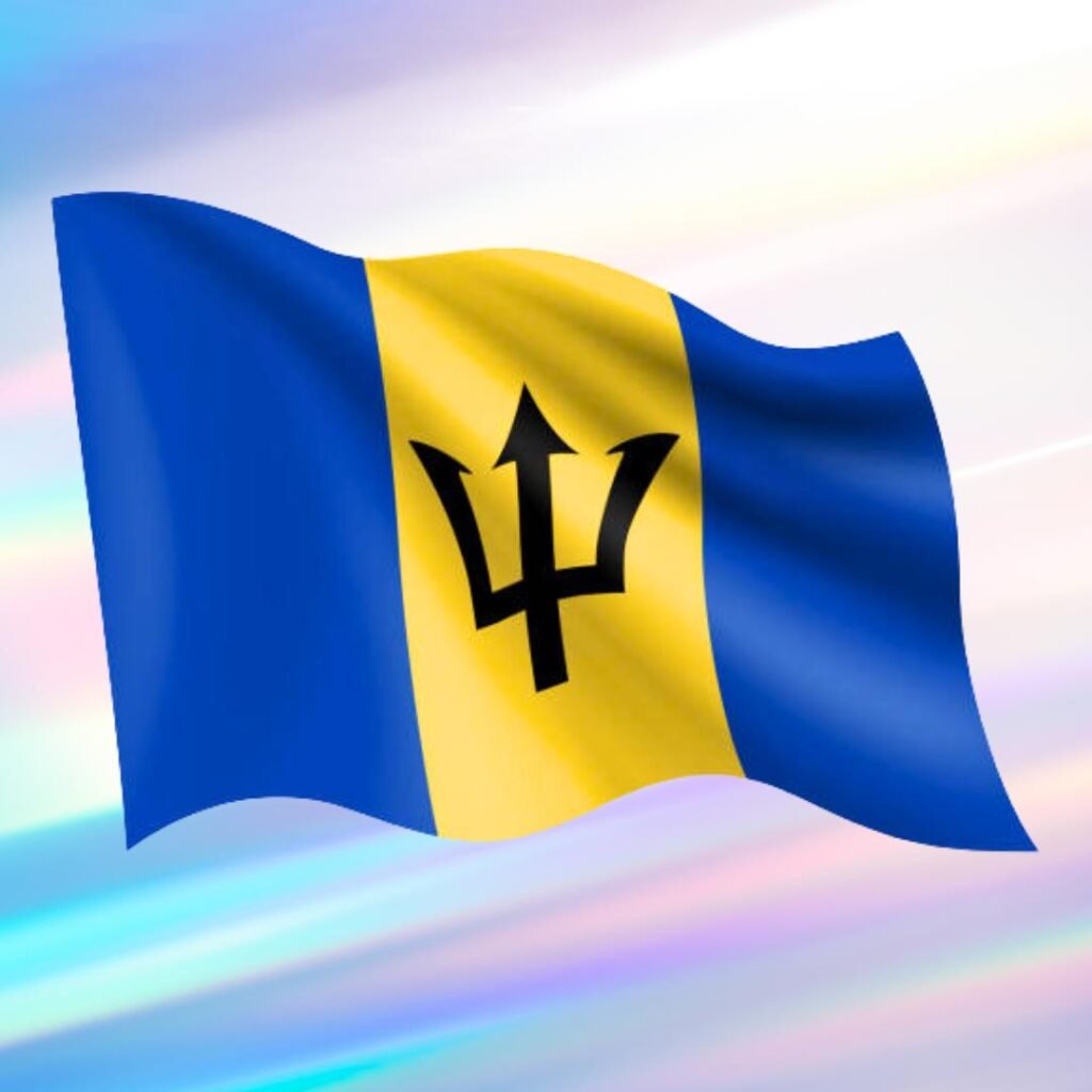 Barbados Flag DP Pics