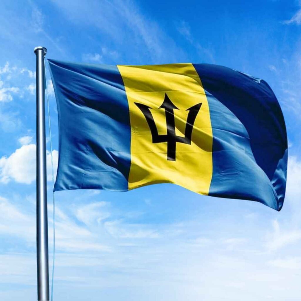 Barbados Flag DP Photos