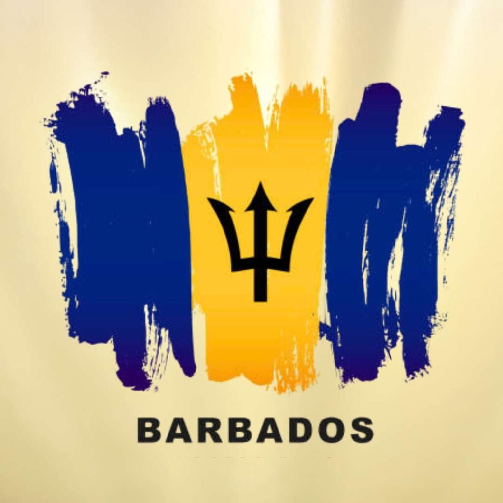 Barbados Flag DP Photos