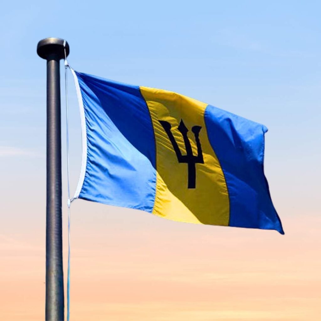 Barbados Flag DP Photos