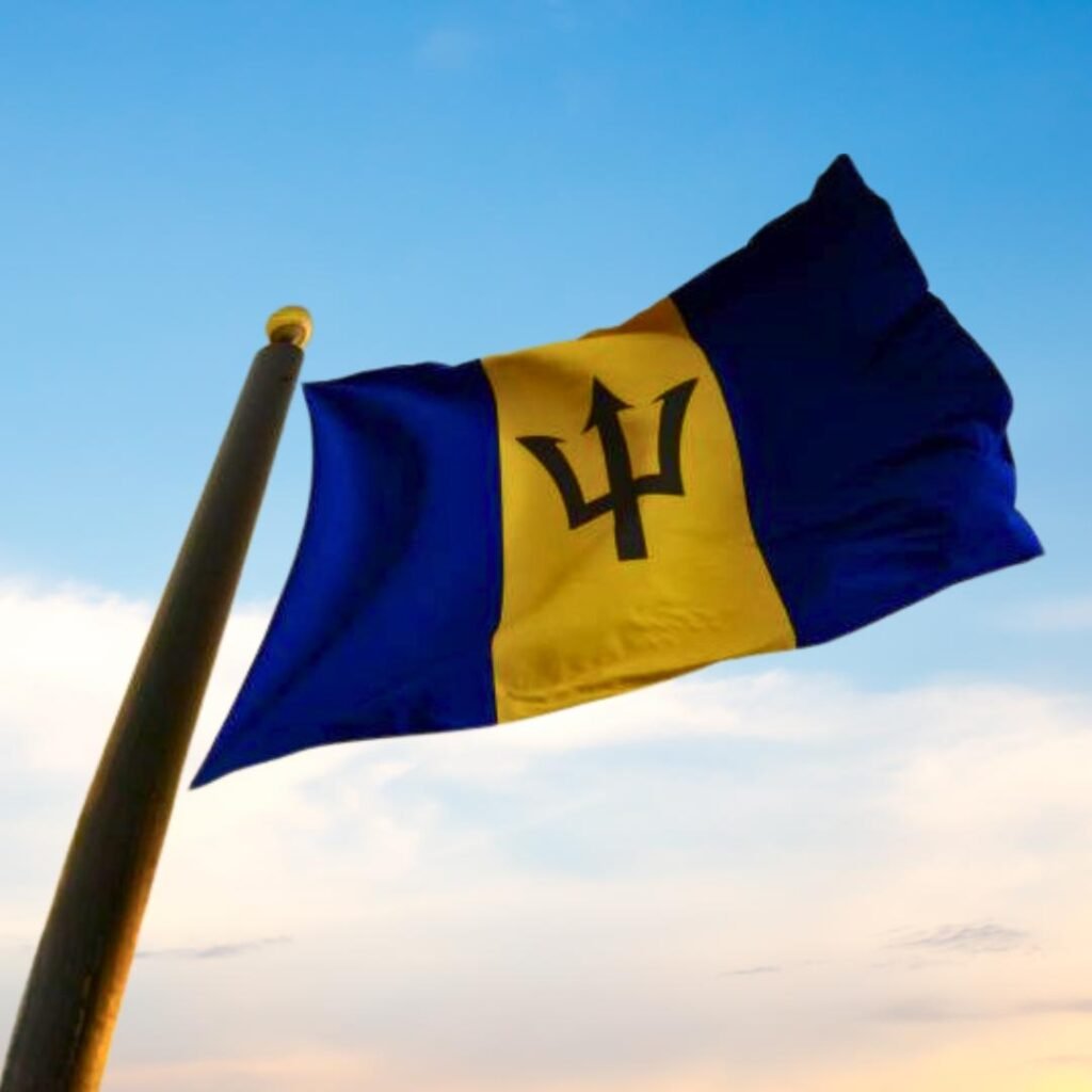 Barbados Flag DP Photos