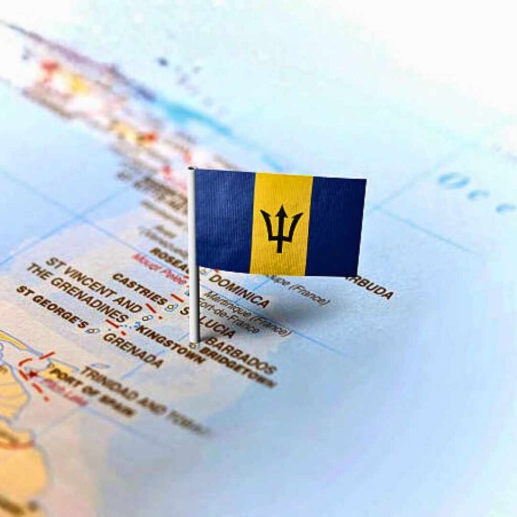 Barbados Flag DP Photos