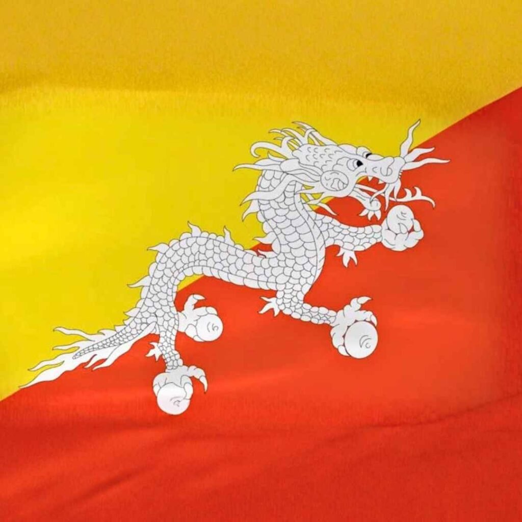 Bhutan Flag DP