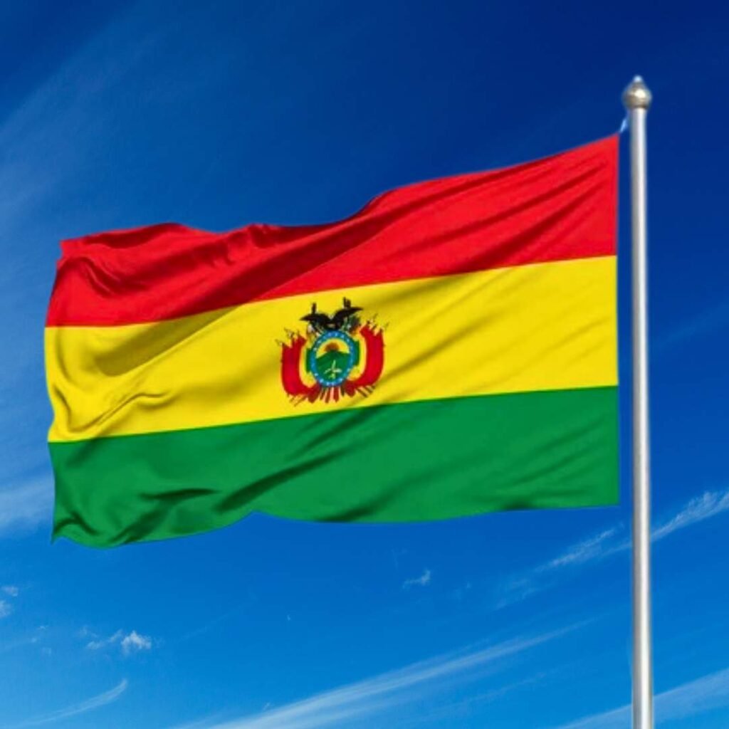 Bolivia Flag Drawing