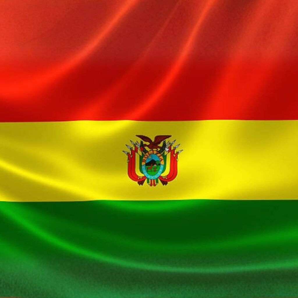 Bolivia Flag Drawing