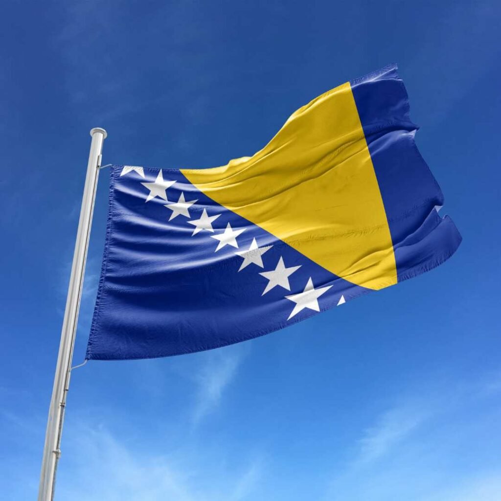 Bosnia Herzegovina Flag  DP Download