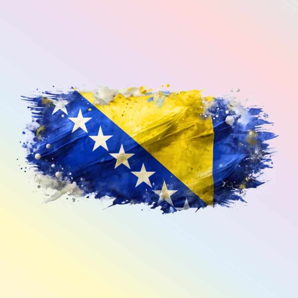 Bosnia Herzegovina Flag DP Pics