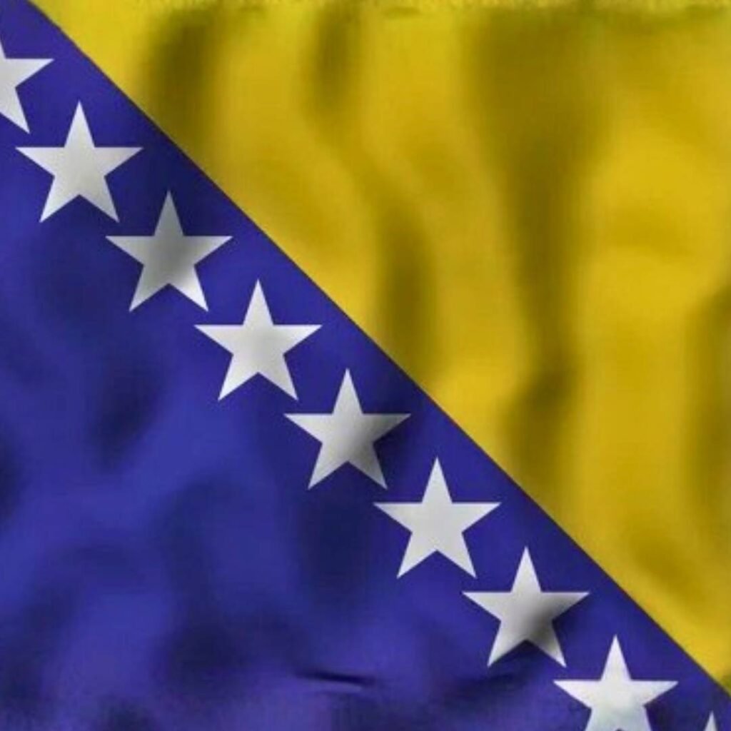 Bosnia Herzegovina Flag  DP Download